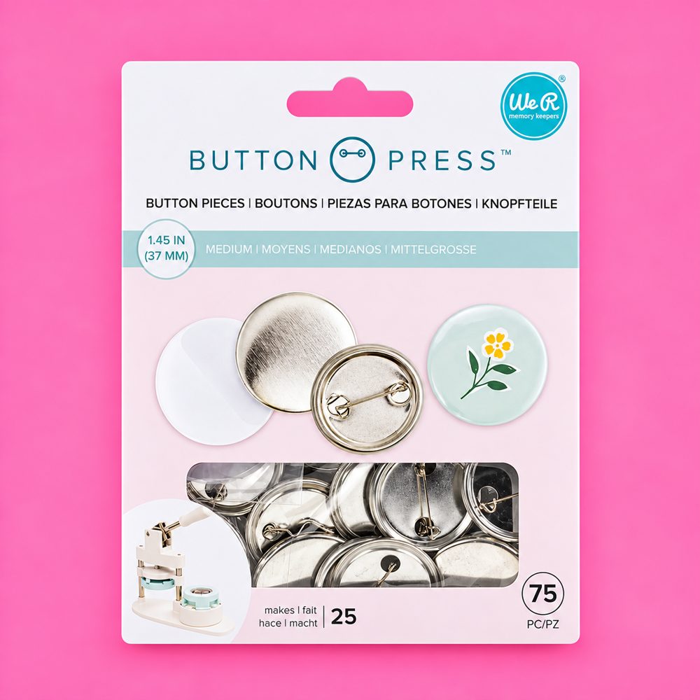 Recarga de botones medianos 37 mm (paquete de 25)